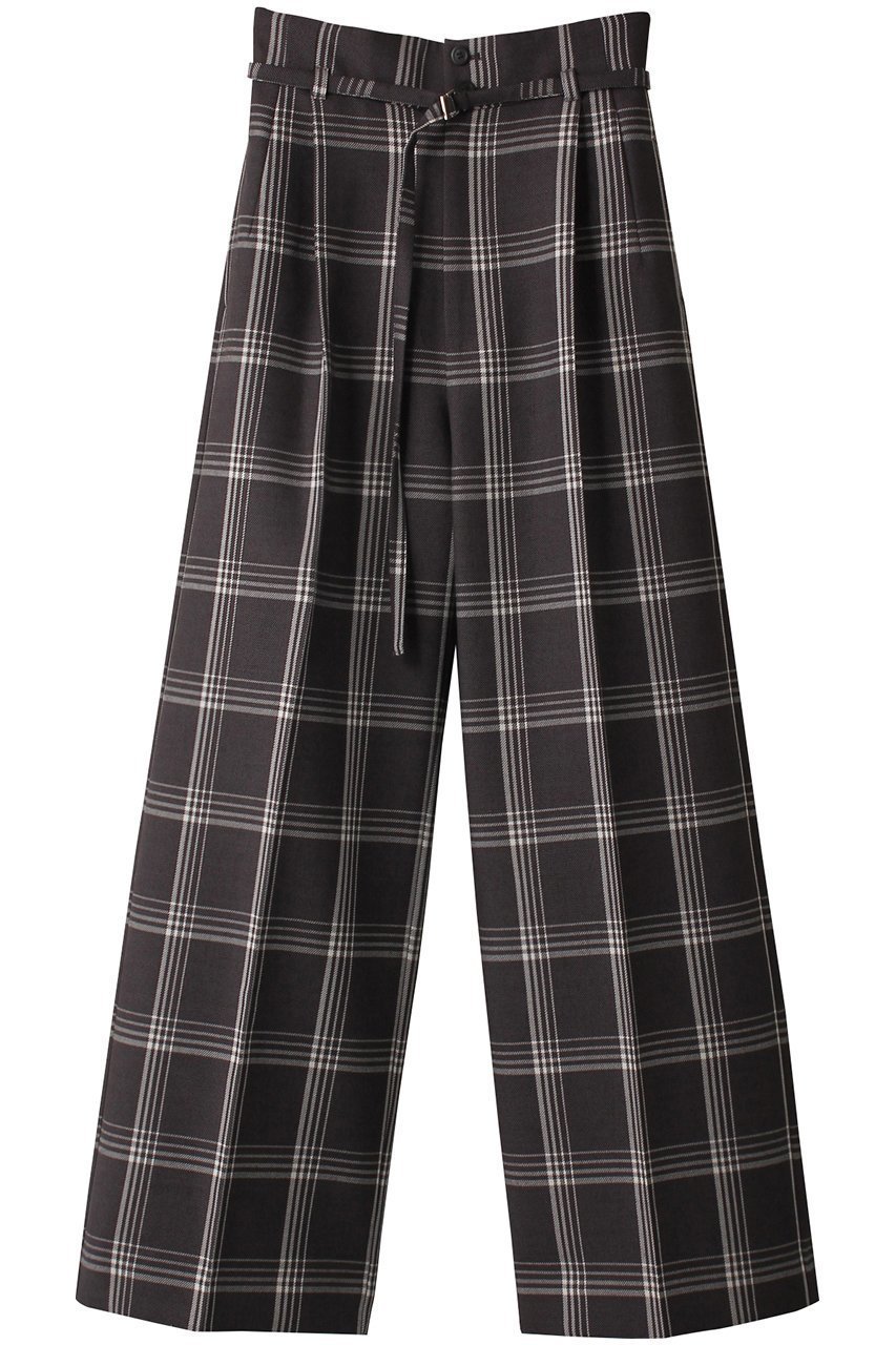 【メゾンスペシャル/MAISON SPECIAL】のチェックハイウエストワイドパンツ 人気、トレンドファッション・服の通販 founy(ファニー) 　ファッション　Fashion　レディースファッション　Fashion for Women　パンツ　Pants & Trousers　おすすめ　Recommended / Our Picks　チェック　Check, Plaid, Tartan　ワイド　Wide, Wide Fit　エレガント 上品　Elegant　 other-1|ID: prp329100004822350 ipo3291000000035056183