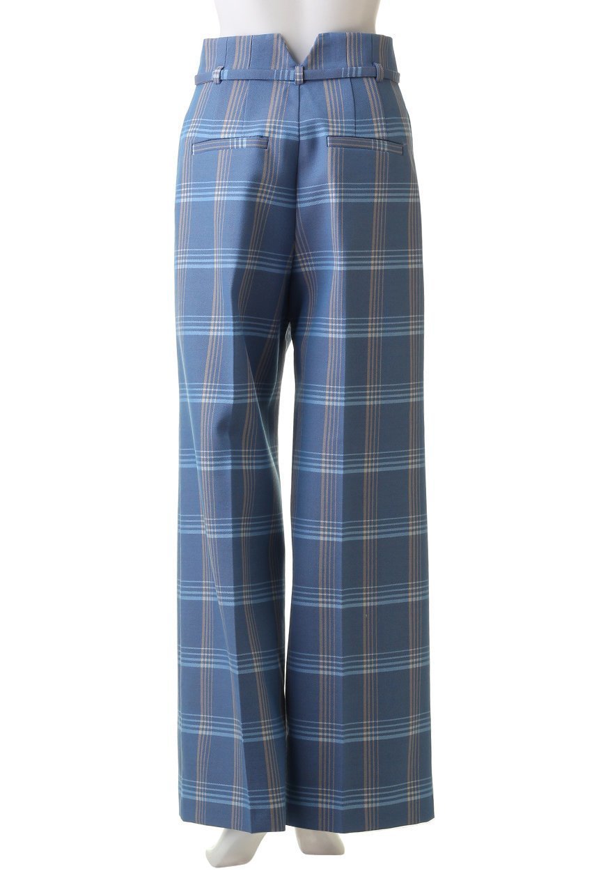 【メゾンスペシャル/MAISON SPECIAL】のチェックハイウエストワイドパンツ 人気、トレンドファッション・服の通販 founy(ファニー) 　ファッション　Fashion　レディースファッション　Fashion for Women　パンツ　Pants & Trousers　おすすめ　Recommended / Our Picks　チェック　Check, Plaid, Tartan　ワイド　Wide, Wide Fit　エレガント 上品　Elegant　other-4|ID: prp329100004822350 ipo3291000000035056188
