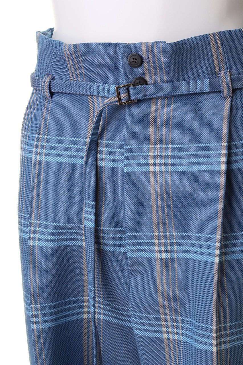 【メゾンスペシャル/MAISON SPECIAL】のチェックハイウエストワイドパンツ 人気、トレンドファッション・服の通販 founy(ファニー) 　ファッション　Fashion　レディースファッション　Fashion for Women　パンツ　Pants & Trousers　おすすめ　Recommended / Our Picks　チェック　Check, Plaid, Tartan　ワイド　Wide, Wide Fit　エレガント 上品　Elegant　other-5|ID: prp329100004822350 ipo3291000000035056189