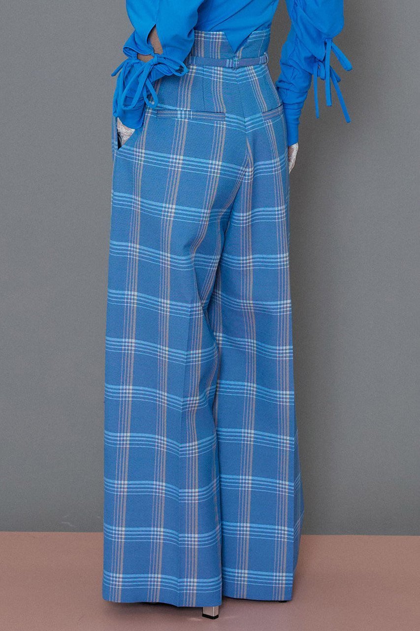 【メゾンスペシャル/MAISON SPECIAL】のチェックハイウエストワイドパンツ 人気、トレンドファッション・服の通販 founy(ファニー) 　ファッション　Fashion　レディースファッション　Fashion for Women　パンツ　Pants & Trousers　おすすめ　Recommended / Our Picks　チェック　Check, Plaid, Tartan　ワイド　Wide, Wide Fit　エレガント 上品　Elegant　other-7|ID: prp329100004822350 ipo3291000000035056191