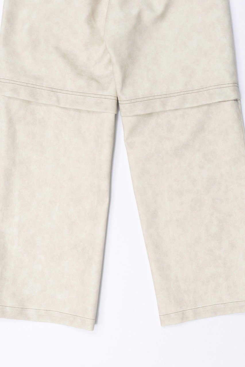 【メゾンスペシャル/MAISON SPECIAL】の2way Leather Pants/2WAYレザーパンツ 人気、トレンドファッション・服の通販 founy(ファニー) 　ファッション　Fashion　レディースファッション　Fashion for Women　パンツ　Pants & Trousers　ヴィンテージ　Vintage Style　セットアップ　Set-Up, Coordinated Outfit　フェイクレザー　Faux Leather, PU Leather　ブルゾン　Blouson, Bomber Jacket　リアル　Real, Realistic　おすすめ　Recommended / Our Picks　other-8|ID: prp329100004822351 ipo3291000000035056208