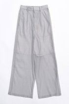 【メゾンスペシャル/MAISON SPECIAL】のSide Line Sheer Pants/サイドラインシアーパンツ GRY(グレー)|ID: prp329100004822354 ipo3291000000035056250