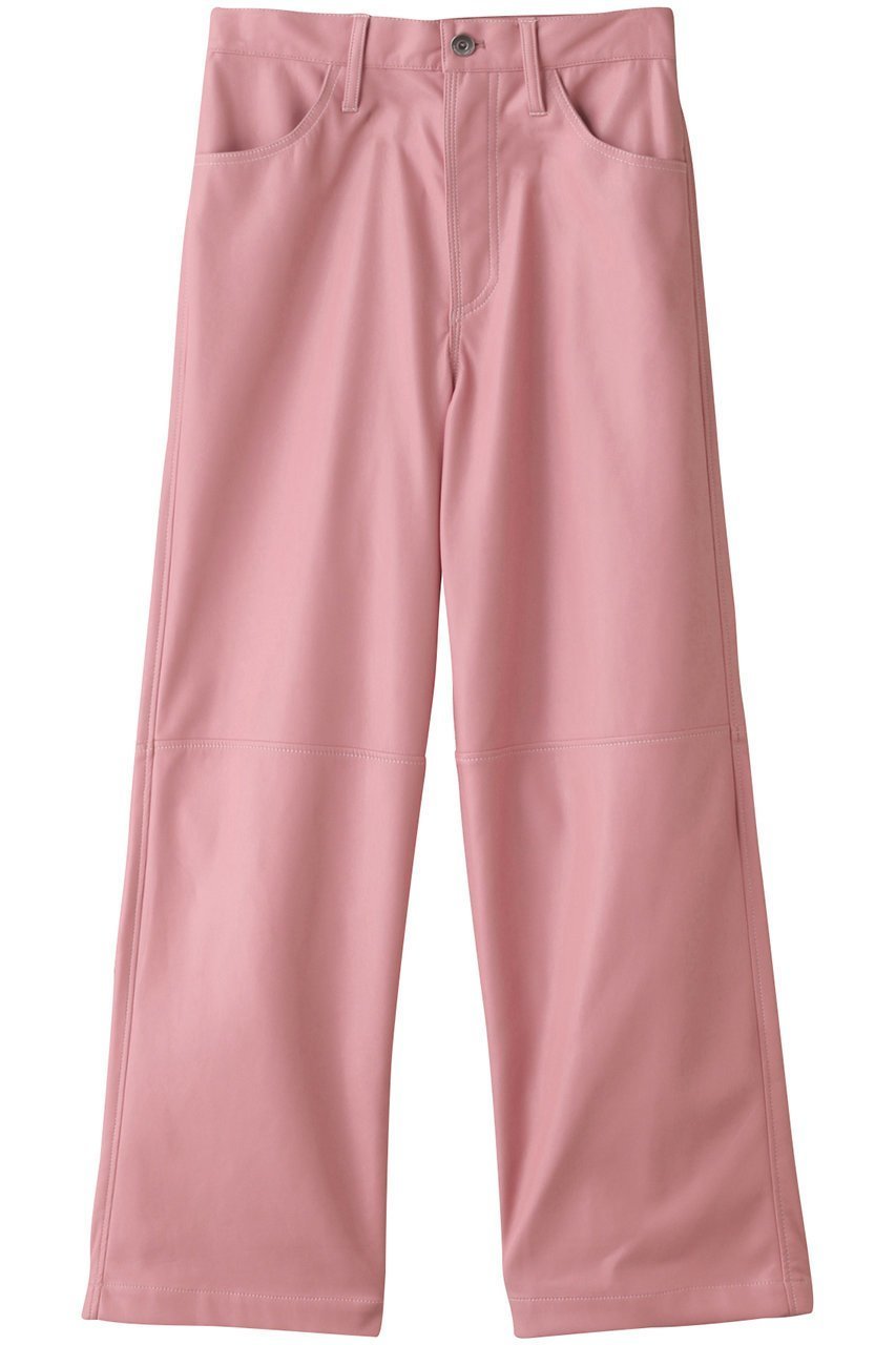 【メゾンスペシャル/MAISON SPECIAL】のフェイクレザーワイドストレートパンツ インテリア・キッズ・メンズ・レディースファッション・服の通販 founy(ファニー) 　ファッション　Fashion　レディースファッション　Fashion for Women　パンツ　Pants & Trousers　2023年　2023　2023-2024秋冬・A/W　Autumn/Winter 2023–24 AW23–24　フェイクレザー　Faux Leather, PU Leather　ワイド　Wide, Wide Fit　夏　Summer　防寒　Cold Protection, Winter-Ready　PNK(ピンク)|ID: prp329100004822356 ipo3291000000035056394