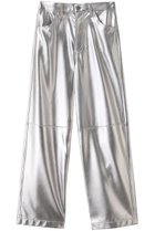 【メゾンスペシャル/MAISON SPECIAL】のフェイクレザーワイドストレートパンツ SLV(シルバー)|ID: prp329100004822356 ipo3291000000035056395