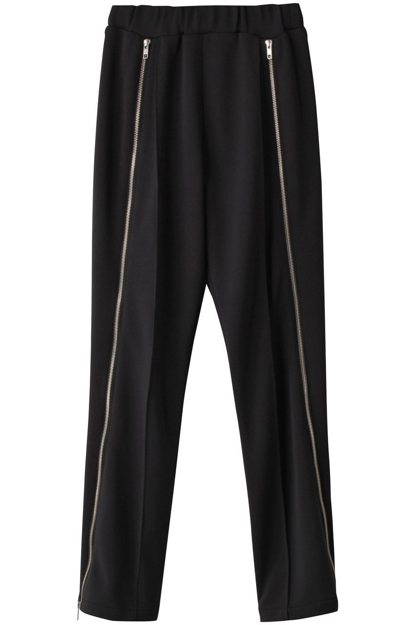 【メゾンスペシャル/MAISON SPECIAL】の2WAYハイウエストストレッチダンボールパンツ インテリア・キッズ・メンズ・レディースファッション・服の通販 founy(ファニー) 　ファッション　Fashion　レディースファッション　Fashion for Women　パンツ　Pants & Trousers　コンパクト　Compact, Small Size　ストレッチ　Stretch, Stretchy Fabric　スポーティ　Sporty, Casual Athletic　バランス　Balance, Style Balance　フレア　Flare, Flared　エレガント 上品　Elegant　冬　Winter / This Winter　BLK(ブラック)|ID: prp329100004822359 ipo3291000000035056446