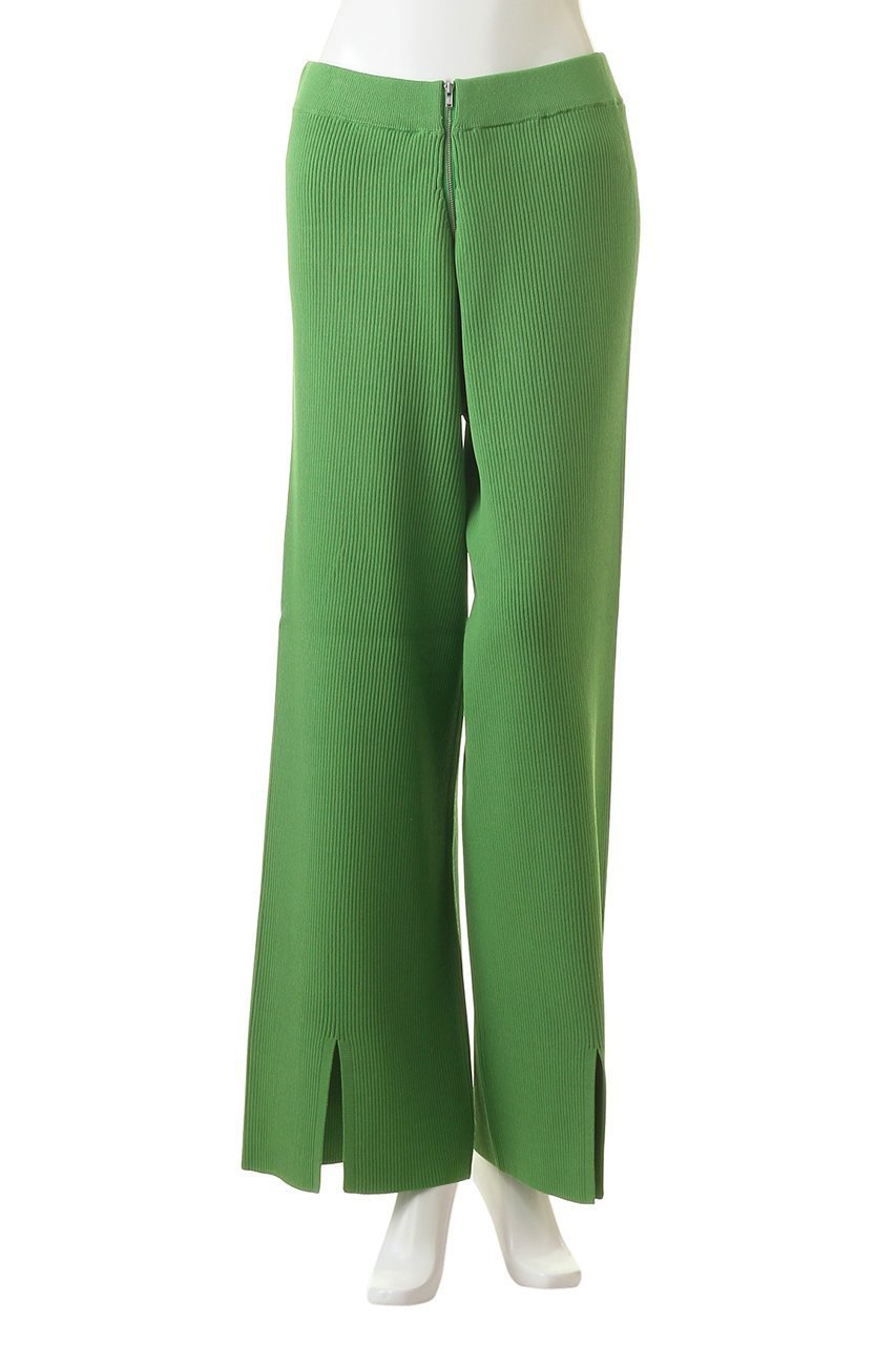 【メゾンスペシャル/MAISON SPECIAL】のジップリブニットパンツ 人気、トレンドファッション・服の通販 founy(ファニー) 　ファッション　Fashion　レディースファッション　Fashion for Women　パンツ　Pants & Trousers　おすすめ　Recommended / Our Picks　コンパクト　Compact, Small Size　ストレッチ　Stretch, Stretchy Fabric　セットアップ　Set-Up, Coordinated Outfit　トレンド　Trend, Trending Now　フレア　Flare, Flared　夏　Summer　春　Spring　S/S・春夏　SS, Spring/Summer, Warm Season　other-2|ID: prp329100004822360 ipo3291000000035056468