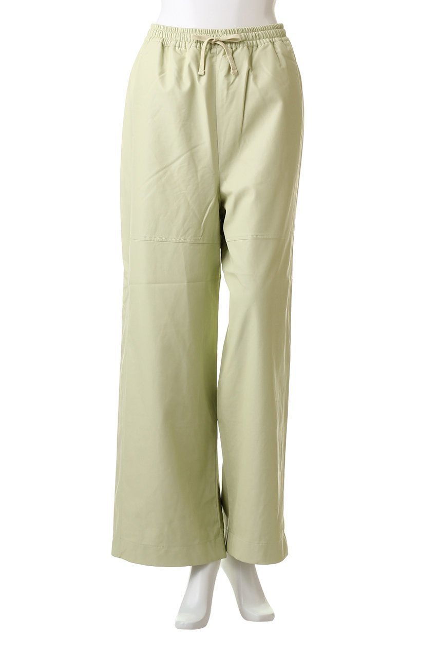 【メゾンスペシャル/MAISON SPECIAL】のフェイクレザーイージーパンツ 人気、トレンドファッション・服の通販 founy(ファニー) 　ファッション　Fashion　レディースファッション　Fashion for Women　パンツ　Pants & Trousers　ストレート　Straight, Straight Cut　フェイクレザー　Faux Leather, PU Leather　ワイド　Wide, Wide Fit　A/W・秋冬　Autumn/Winter　防寒　Cold Protection, Winter-Ready　other-2|ID: prp329100004822361 ipo3291000000035056495