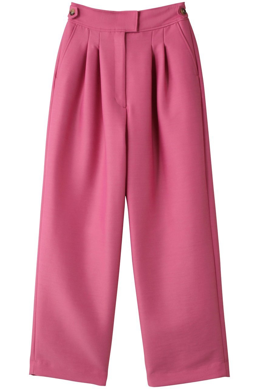 【メゾンスペシャル/MAISON SPECIAL】のT/Wツータックワイドテーパードパンツ インテリア・キッズ・メンズ・レディースファッション・服の通販 founy(ファニー) 　ファッション　Fashion　レディースファッション　Fashion for Women　パンツ　Pants & Trousers　今季　This Season, Current Season　定番　Standard, Basic Item　PNK(ピンク)|ID: prp329100004822363 ipo3291000000035056513