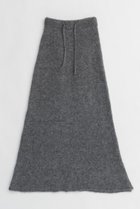 【プランク プロジェクト/PRANK PROJECT】のアルパカマキシニットスカート/Alpaca Maxi Knit Skirt GRY(グレー)|ID: prp329100004822367 ipo3291000000035057143