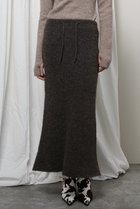 【プランク プロジェクト/PRANK PROJECT】のアルパカマキシニットスカート/Alpaca Maxi Knit Skirt BRN(ブラウン)|ID: prp329100004822367 ipo3291000000035057145