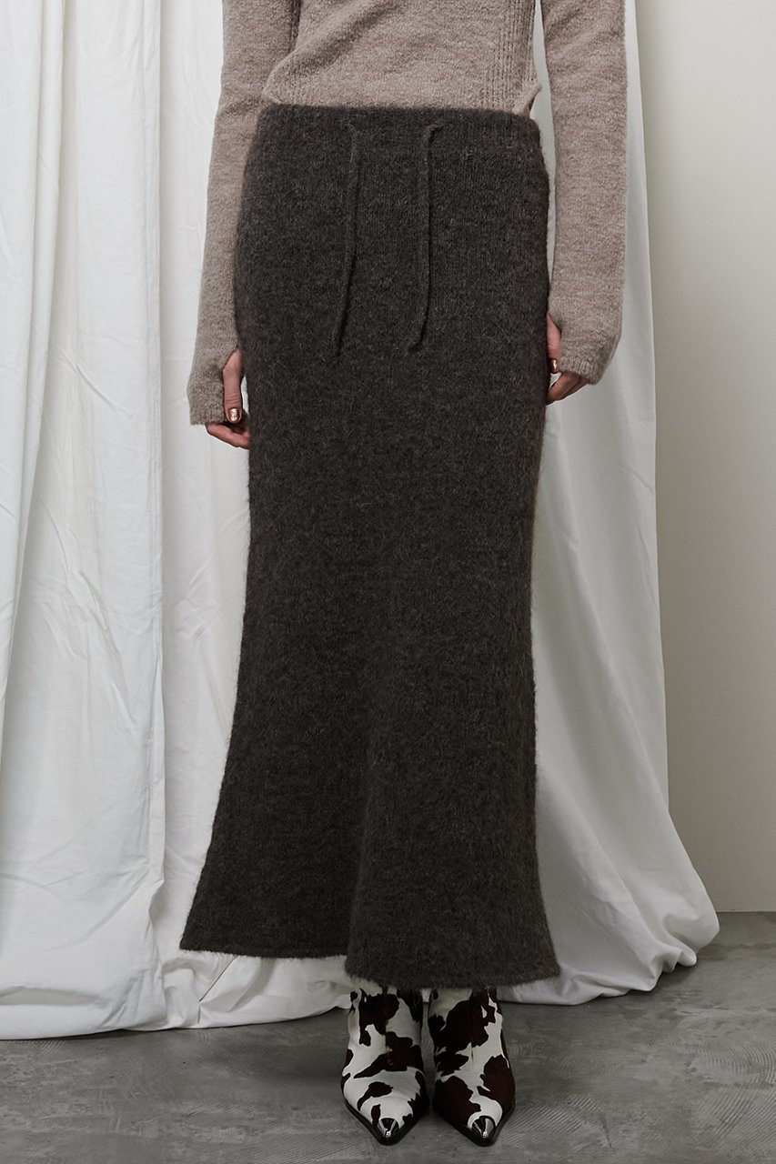 【プランク プロジェクト/PRANK PROJECT】のアルパカマキシニットスカート/Alpaca Maxi Knit Skirt インテリア・キッズ・メンズ・レディースファッション・服の通販 founy(ファニー) 　ファッション　Fashion　レディースファッション　Fashion for Women　スカート　Skirts　ロングスカート　Long Skirts / Maxi & Midi Skirts　マキシ　Maxi, Full Length　ロング　Long, Long-Length　防寒　Cold Protection, Winter-Ready　BRN(ブラウン)|ID: prp329100004822367 ipo3291000000035057145