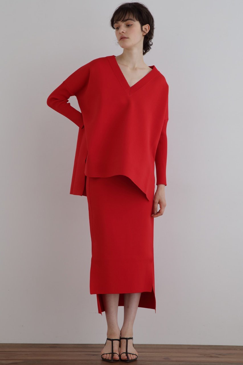 【ル フィル/LE PHIL】のライトドライニットスカート 人気、トレンドファッション・服の通販 founy(ファニー) ファッション Fashion レディースファッション Fashion for Women スカート Skirts ロングスカート Long Skirts / Maxi & Midi Skirts スリット Slit, Slit Detail ミラノリブ Milano Rib, Milano Stitch ロング Long, Long-Length other-7|ID: prp329100004822369 ipo3291000000035057222