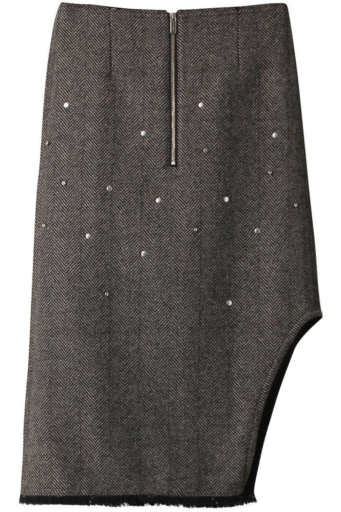 【メゾンスペシャル/MAISON SPECIAL】のStudded Asymmetric Skirt/スタッズアシンメトリースカート インテリア・キッズ・メンズ・レディースファッション・服の通販 founy(ファニー) https://founy.com/ ファッション Fashion レディースファッション Fashion for Women スカート Skirts おすすめ Recommended / Our Picks クラシカル Classical, Vintage-Inspired スタッズ Studs, Metal Accents セットアップ Set-Up, Coordinated Outfit タイツ Tights, Legwear ツイード/ツィード Choker, Choker Necklace ビスチェ Bustier, Corset Top レース Lace, Lace Fabric A/W・秋冬 Autumn/Winter |ID: prp329100004822371 ipo3291000000035057365