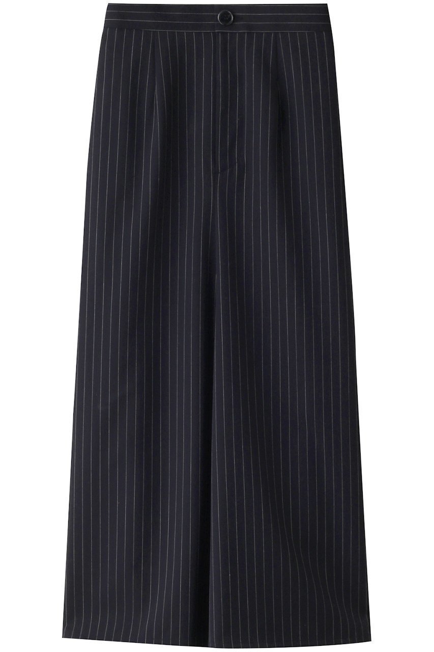 【ナゴンスタンス/nagonstans】のギャバストライプ ミニマルストレート SK/スカート インテリア・キッズ・メンズ・レディースファッション・服の通販 founy(ファニー) 　ファッション　Fashion　レディースファッション　Fashion for Women　スカート　Skirts　ロングスカート　Long Skirts / Maxi & Midi Skirts　ストライプ　Stripe, Striped Pattern　ストレート　Straight, Straight Cut　フレア　Flare, Flared　ロング　Long, Long-Length　エレガント 上品　Elegant　Space|ID: prp329100004822376 ipo3291000000035057502