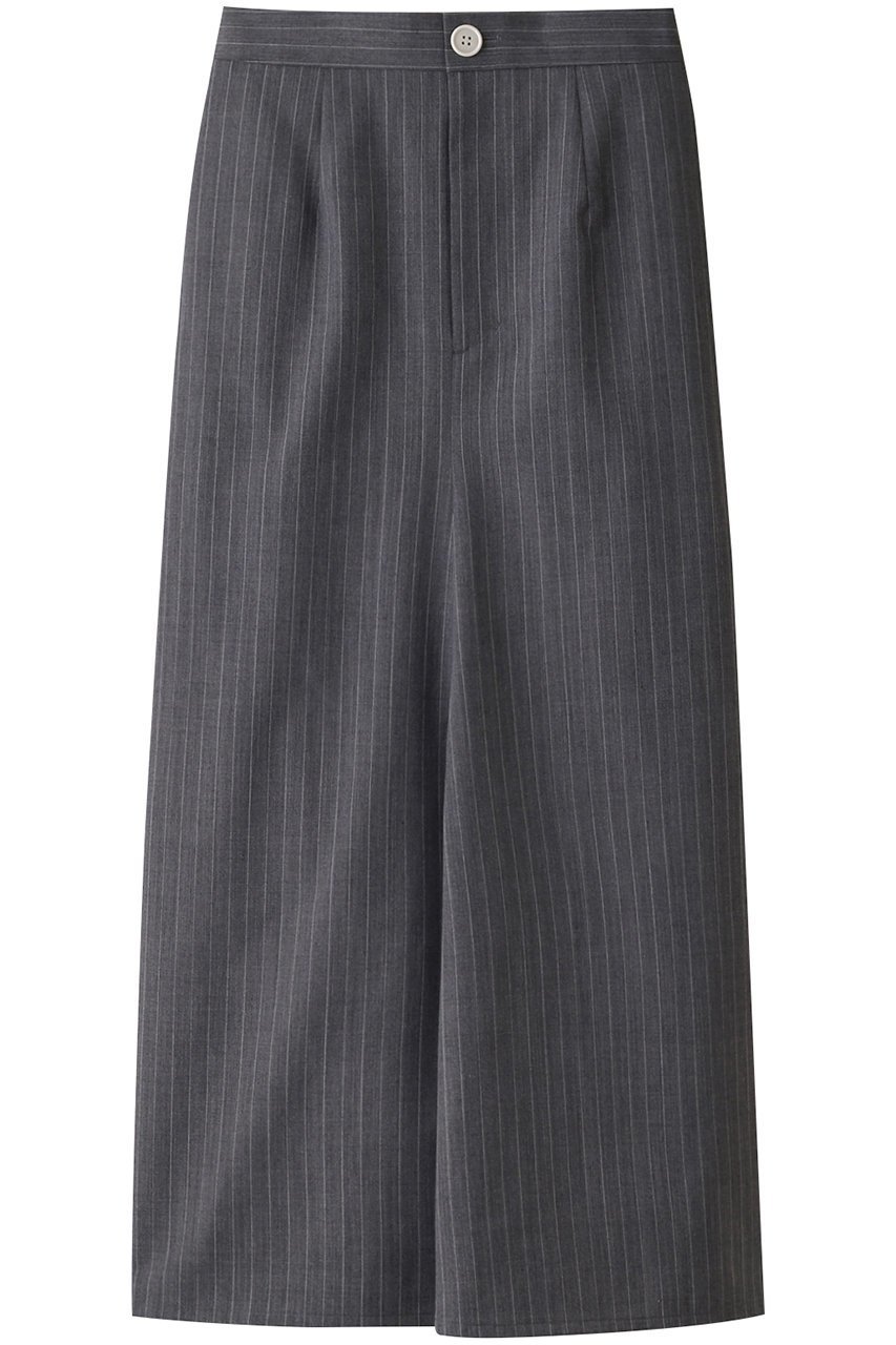 【ナゴンスタンス/nagonstans】のギャバストライプ ミニマルストレート SK/スカート インテリア・キッズ・メンズ・レディースファッション・服の通販 founy(ファニー) 　ファッション　Fashion　レディースファッション　Fashion for Women　スカート　Skirts　ロングスカート　Long Skirts / Maxi & Midi Skirts　ストライプ　Stripe, Striped Pattern　ストレート　Straight, Straight Cut　フレア　Flare, Flared　ロング　Long, Long-Length　エレガント 上品　Elegant　Wolf|ID: prp329100004822376 ipo3291000000035057503