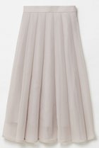 【アルアバイル/allureville】の【LOULOU WILLOUGHBY】ダブルラッセルシアースカート ベージュ|ID: prp329100004822438 ipo3291000000035058224