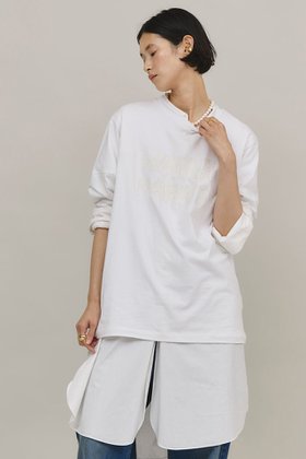 【カレンソロジー/Curensology】 WINTER MARINE Tシャツ人気、トレンドファッション・服の通販 founy(ファニー) ファッション Fashion レディースファッション Fashion for Women トップス・カットソー Cut & Sew Tops シャツ・ブラウス・オフィスカジュアル Elegant Blouses & Button-Ups ロングTシャツ・Tシャツ Longline T-Shirts & Tees カットソー・ベーシックTシャツ Cut-and-Sewn Tops / Stretch Tees & Basics 冬 Winter / This Winter インド Indian Textile インナー Innerwear ジャケット Jacket, Outerwear スリーブ Sleeve, Long Sleeve / Short Sleeve ベスト Vest, Waistcoat ロング Long, Long-Length ヴィンテージ Vintage Style 今季 This Season, Current Season 再入荷 Restock / Back in Stock |ID:prp329100004822565