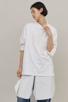 【カレンソロジー/Curensology】のWINTER MARINE Tシャツ 人気、トレンドファッション・服の通販 founy(ファニー) ファッション Fashion レディースファッション Fashion for Women トップス・カットソー Cut & Sew Tops シャツ・ブラウス・オフィスカジュアル Elegant Blouses & Button-Ups ロングTシャツ・Tシャツ Longline T-Shirts & Tees カットソー・ベーシックTシャツ Cut-and-Sewn Tops / Stretch Tees & Basics 冬 Winter / This Winter インド Indian Textile インナー Innerwear ジャケット Jacket, Outerwear スリーブ Sleeve, Long Sleeve / Short Sleeve ベスト Vest, Waistcoat ロング Long, Long-Length ヴィンテージ Vintage Style 今季 This Season, Current Season 再入荷 Restock / Back in Stock thumbnail ホワイト|ID: prp329100004822565 ipo3291000000035061380