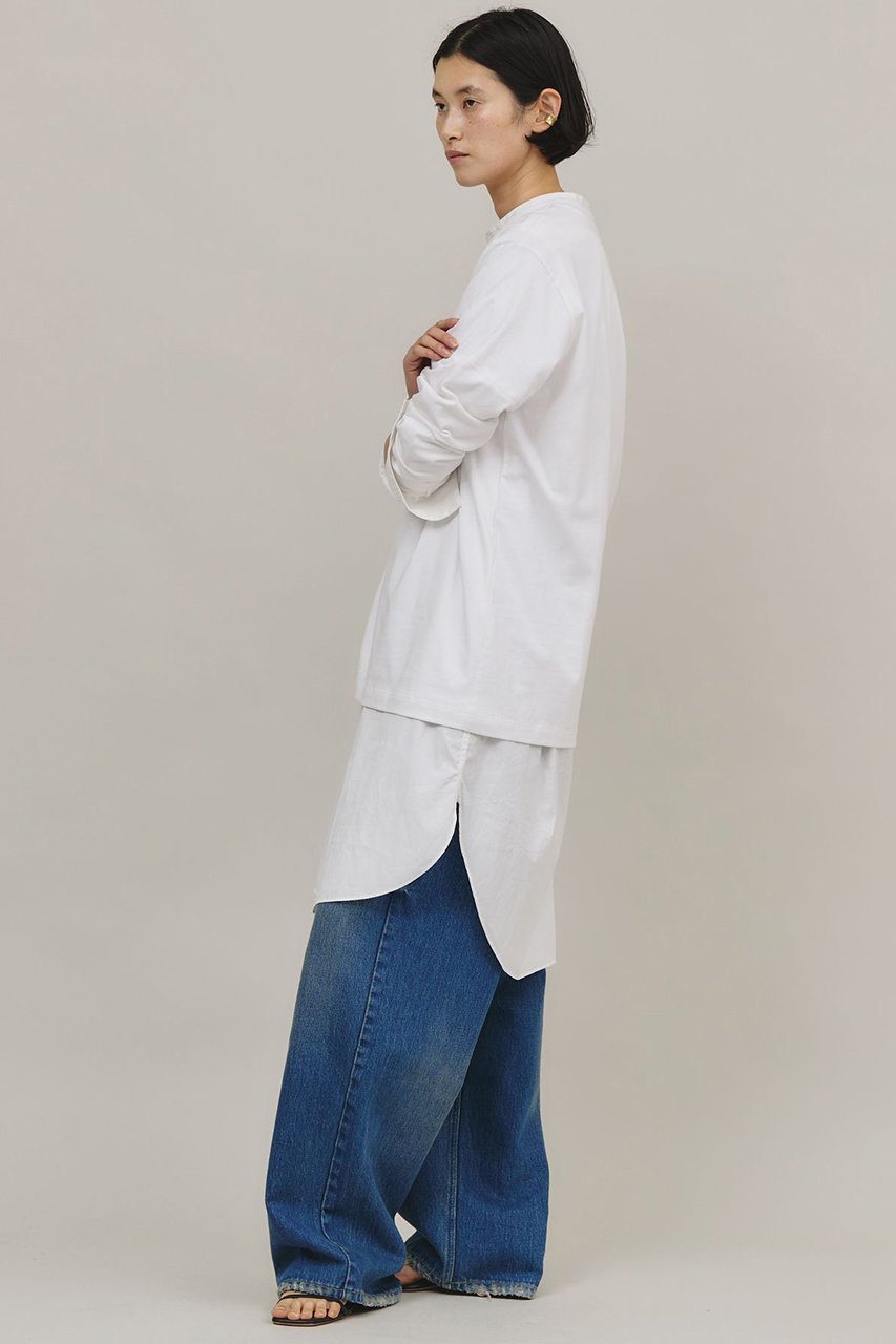 【カレンソロジー/Curensology】のWINTER MARINE Tシャツ 人気、トレンドファッション・服の通販 founy(ファニー) 　ファッション　Fashion　レディースファッション　Fashion for Women　トップス・カットソー　Cut & Sew Tops　シャツ・ブラウス・オフィスカジュアル　Elegant Blouses & Button-Ups　ロングTシャツ・Tシャツ　Longline T-Shirts & Tees　カットソー・ベーシックTシャツ　Cut-and-Sewn Tops / Stretch Tees & Basics　冬　Winter / This Winter　インド　Indian Textile　インナー　Innerwear　ジャケット　Jacket, Outerwear　スリーブ　Sleeve, Long Sleeve / Short Sleeve　ベスト　Vest, Waistcoat　ロング　Long, Long-Length　ヴィンテージ　Vintage Style　今季　This Season, Current Season　再入荷　Restock / Back in Stock　other-6|ID: prp329100004822565 ipo3291000000035061388