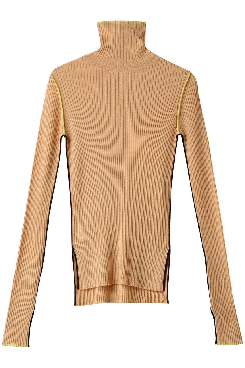 【ナゴンスタンス/nagonstans】のPoint color ロングスリーブ インテリア・キッズ・メンズ・レディースファッション・服の通販 founy(ファニー) 　ファッション　Fashion　レディースファッション　Fashion for Women　トップス・カットソー　Cut & Sew Tops　シャツ・ブラウス・オフィスカジュアル　Elegant Blouses & Button-Ups　ロングTシャツ・Tシャツ　Longline T-Shirts & Tees　カットソー・ベーシックTシャツ　Cut-and-Sewn Tops / Stretch Tees & Basics　スリーブ　Sleeve, Long Sleeve / Short Sleeve　パイピング　Piping, Trim Design　ロング　Long, Long-Length　人気　Popular, Best Seller　定番　Standard, Basic Item　Nude|ID: prp329100004822586 ipo3291000000035061746