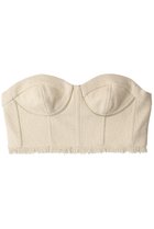 【メゾンスペシャル/MAISON SPECIAL】のツイードビスチェ IVR(アイボリー)|ID: prp329100004822587 ipo3291000000035922735