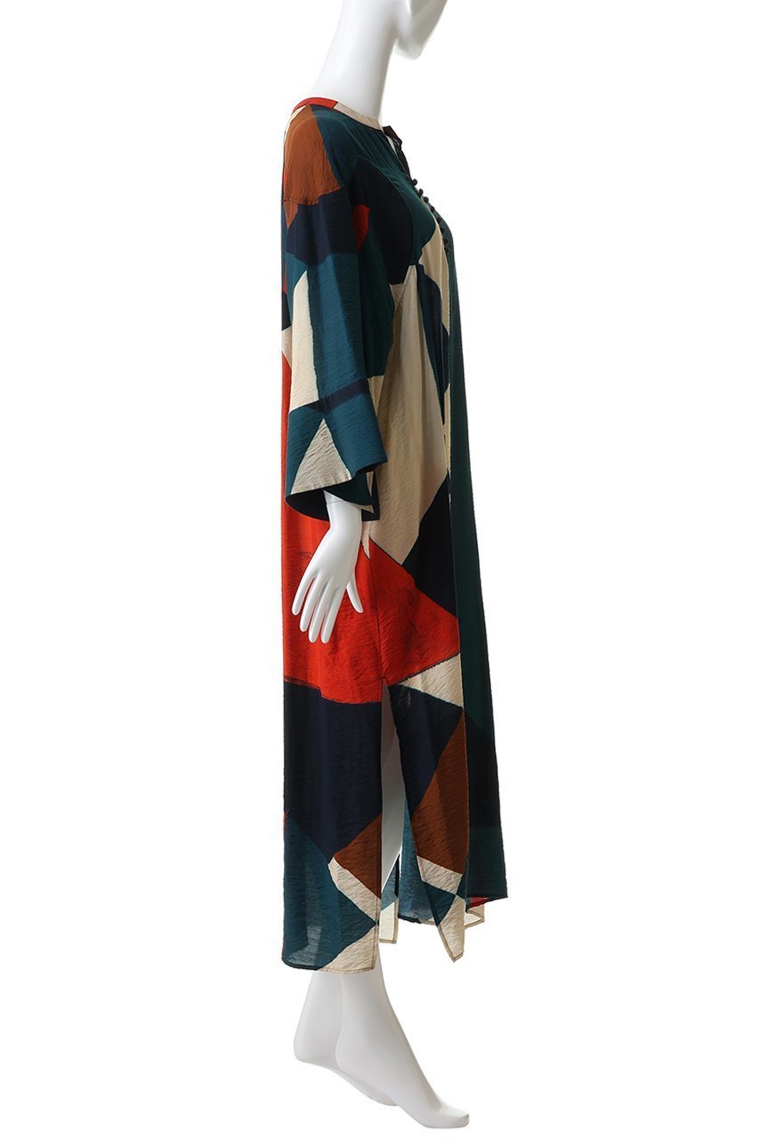 【エリオポール/heliopole】の【muller of yoshiokubo】ジオメトリックスリーブドレス 人気、トレンドファッション・服の通販 founy(ファニー) 　ファッション　Fashion　レディースファッション　Fashion for Women　ワンピース　Dresses　フォーマル・パーティードレス・結婚式用ドレス　Elegant & Casual Dresses　チュニック　Tunic Tops & Dresses　おすすめ　Recommended / Our Picks　ストレート　Straight, Straight Cut　スリット　Slit, Slit Detail　チュニック　Tunic, Long Top　トレンド　Trend, Trending Now　ドレス　Dress, One-Piece　モダン　Modern, Contemporary　リゾート　Resort, Vacation Style　ロング　Long, Long-Length　other-3|ID: prp329100004822596 ipo3291000000035061906