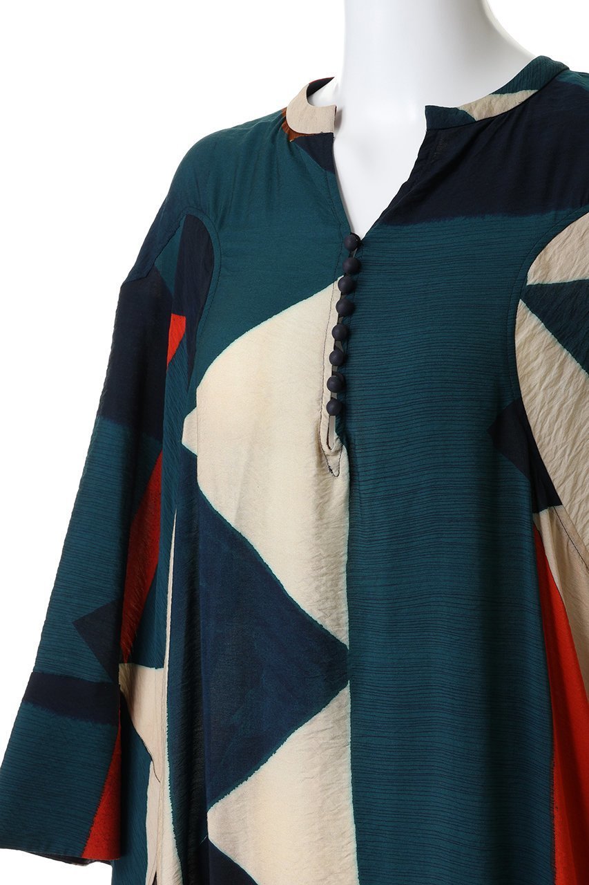 【エリオポール/heliopole】の【muller of yoshiokubo】ジオメトリックスリーブドレス 人気、トレンドファッション・服の通販 founy(ファニー) 　ファッション　Fashion　レディースファッション　Fashion for Women　ワンピース　Dresses　フォーマル・パーティードレス・結婚式用ドレス　Elegant & Casual Dresses　チュニック　Tunic Tops & Dresses　おすすめ　Recommended / Our Picks　ストレート　Straight, Straight Cut　スリット　Slit, Slit Detail　チュニック　Tunic, Long Top　トレンド　Trend, Trending Now　ドレス　Dress, One-Piece　モダン　Modern, Contemporary　リゾート　Resort, Vacation Style　ロング　Long, Long-Length　other-5|ID: prp329100004822596 ipo3291000000035061909