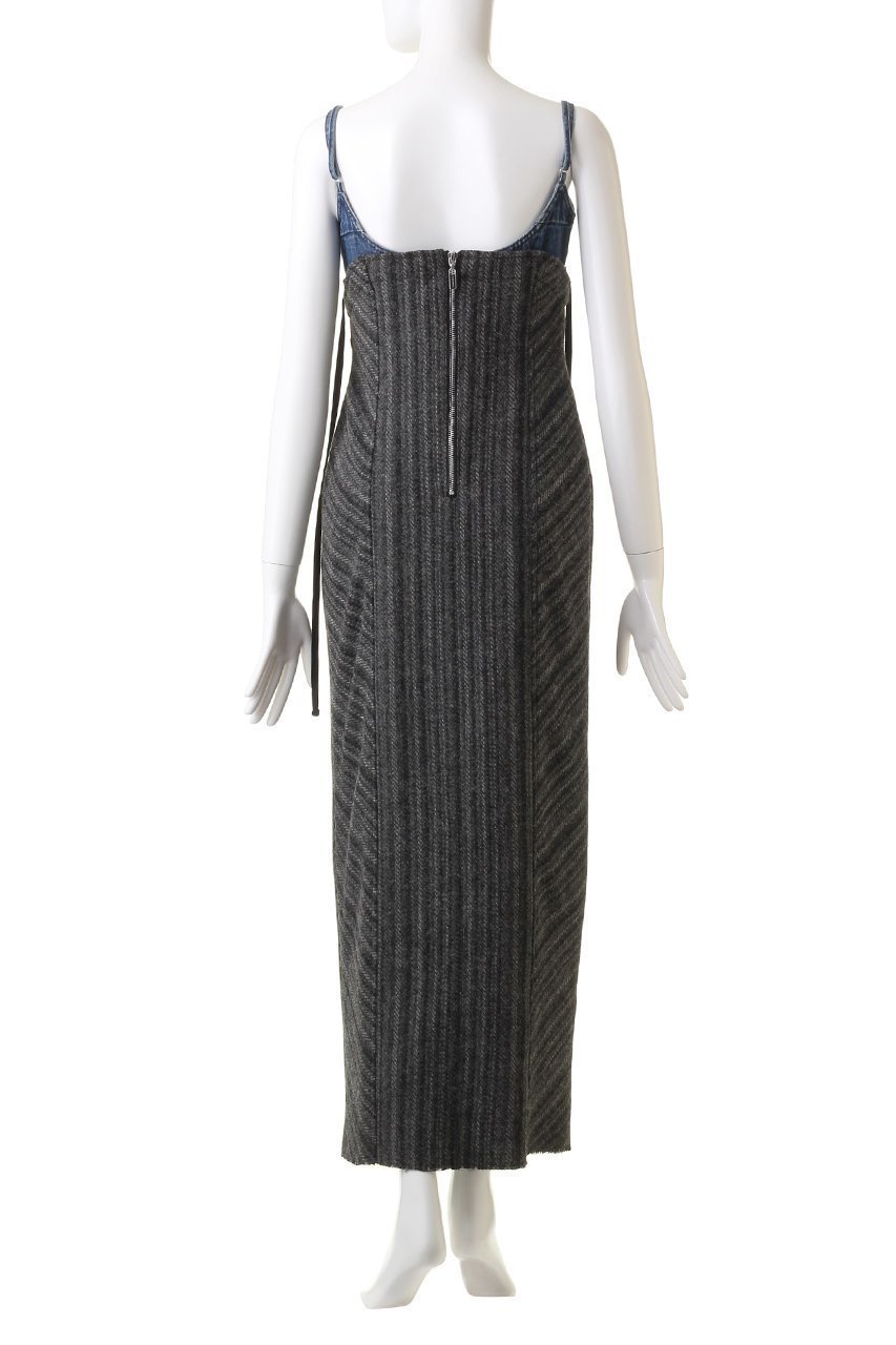 【メゾンスペシャル/MAISON SPECIAL】のDenim Tweed Combination Maxidresses/デニムツイードコンビワンピース 人気、トレンドファッション・服の通販 founy(ファニー) ファッション Fashion レディースファッション Fashion for Women ワンピース Dresses フォーマル・パーティードレス・結婚式用ドレス Elegant & Casual Dresses チュニック Tunic Tops & Dresses コンパクト Compact, Small Size ジャケット Jacket, Outerwear チュニック Tunic, Long Top ツイード Twill, Twill Weave デニム Denim, Jeans Material トレンド Trend, Trending Now ドッキング Docking, Mixed Material フラップ Flap, Flap Pocket ポケット Pocket, Pocket Detail ロング Long, Long-Length 冬 Winter / This Winter other-4|ID: prp329100004822629 ipo3291000000035922938