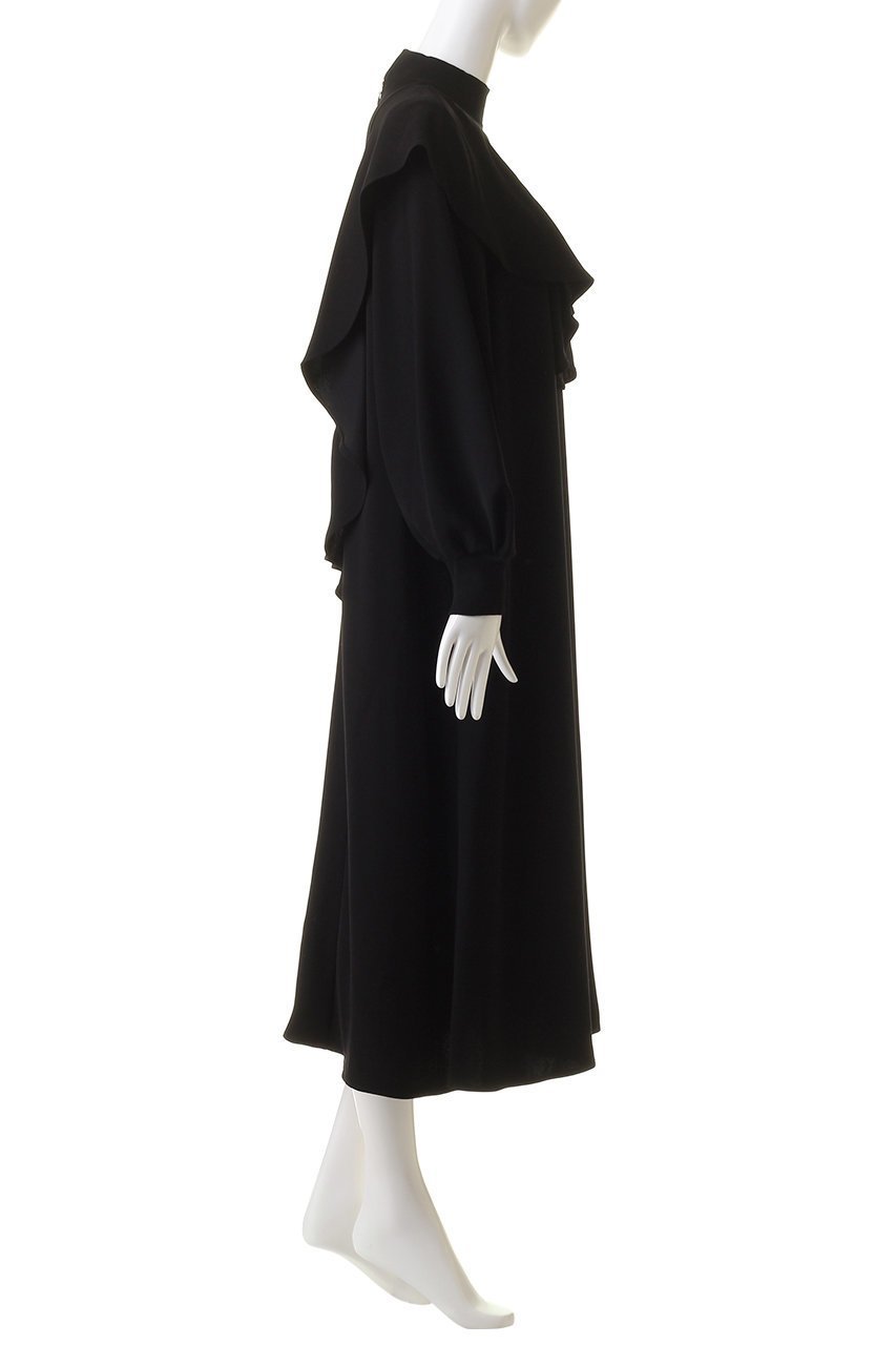 【エンフォルド/ENFOLD】のPEツイル ワイドフレアDRS/ドレス・ワンピース 人気、トレンドファッション・服の通販 founy(ファニー) 　ファッション　Fashion　レディースファッション　Fashion for Women　ワンピース　Dresses　フォーマル・パーティードレス・結婚式用ドレス　Elegant & Casual Dresses　チュニック　Tunic Tops & Dresses　チュニック　Tunic, Long Top　ツイル　Twist, Twisted Detail　ドレス　Dress, One-Piece　ドレープ　Drape, Draping Fabric　フレア　Flare, Flared　ロング　Long, Long-Length　ワイド　Wide, Wide Fit　エレガント 上品　Elegant　人気　Popular, Best Seller　定番　Standard, Basic Item　other-3|ID: prp329100004822637 ipo3291000000035062530