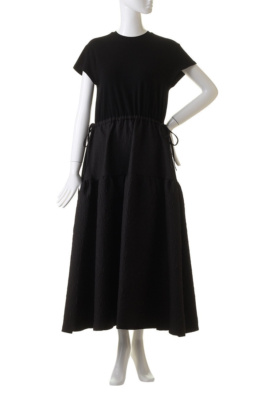 【ミディウミソリッド/MIDIUMISOLID】のjacquard combi OP ワンピース 人気、トレンドファッション・服の通販 founy(ファニー) ファッション Fashion レディースファッション Fashion for Women ワンピース Dresses チュニック Tunic Tops & Dresses おすすめ Recommended / Our Picks サンダル Sandals, Summer Shoes シンプル Simple, Minimal ジャカード/ジャガード Jacquard, Woven Pattern チュニック Tunic, Long Top バランス Balance, Style Balance ロング Long, Long-Length エレガント 上品 Elegant other-2|ID: prp329100004822643 ipo3291000000035922961