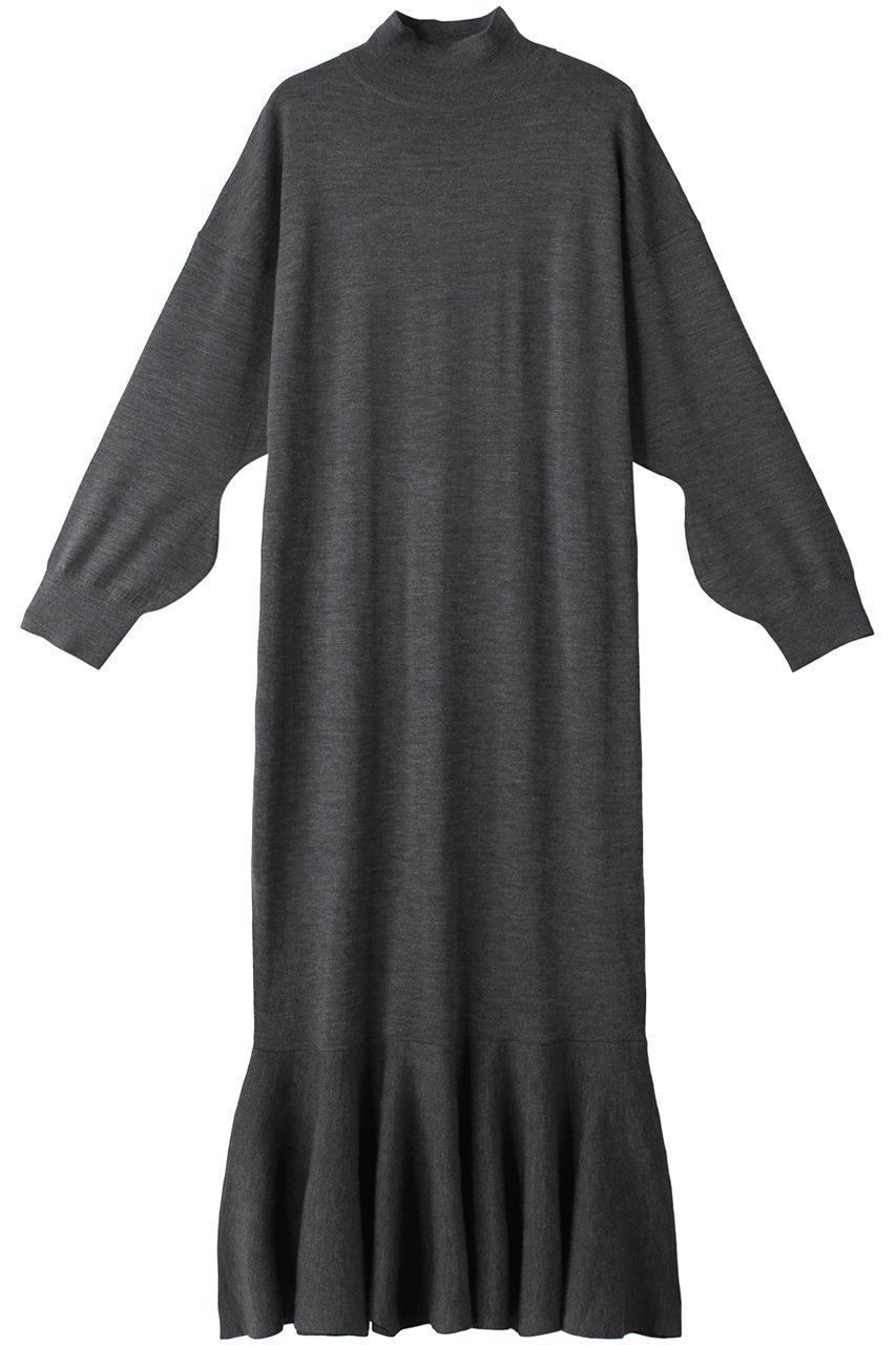 【ナゴンスタンス/nagonstans】のカーブハイネック DRS ドレス インテリア・キッズ・メンズ・レディースファッション・服の通販 founy(ファニー) 　ファッション　Fashion　レディースファッション　Fashion for Women　ワンピース　Dresses　フォーマル・パーティードレス・結婚式用ドレス　Elegant & Casual Dresses　チュニック　Tunic Tops & Dresses　チュニック　Tunic, Long Top　ドレス　Dress, One-Piece　ハイネック　High Neck, Mock Neck　ロング　Long, Long-Length　Stone|ID: prp329100004822645 ipo3291000000035062574