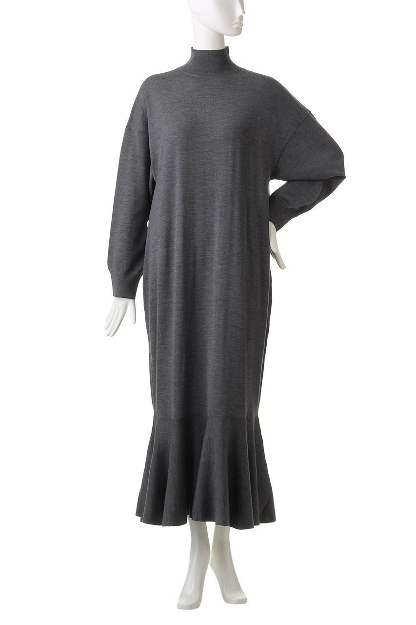 【ナゴンスタンス/nagonstans】のカーブハイネック DRS ドレス 人気、トレンドファッション・服の通販 founy(ファニー) 　ファッション　Fashion　レディースファッション　Fashion for Women　ワンピース　Dresses　フォーマル・パーティードレス・結婚式用ドレス　Elegant & Casual Dresses　チュニック　Tunic Tops & Dresses　チュニック　Tunic, Long Top　ドレス　Dress, One-Piece　ハイネック　High Neck, Mock Neck　ロング　Long, Long-Length　other-2|ID: prp329100004822645 ipo3291000000035062576