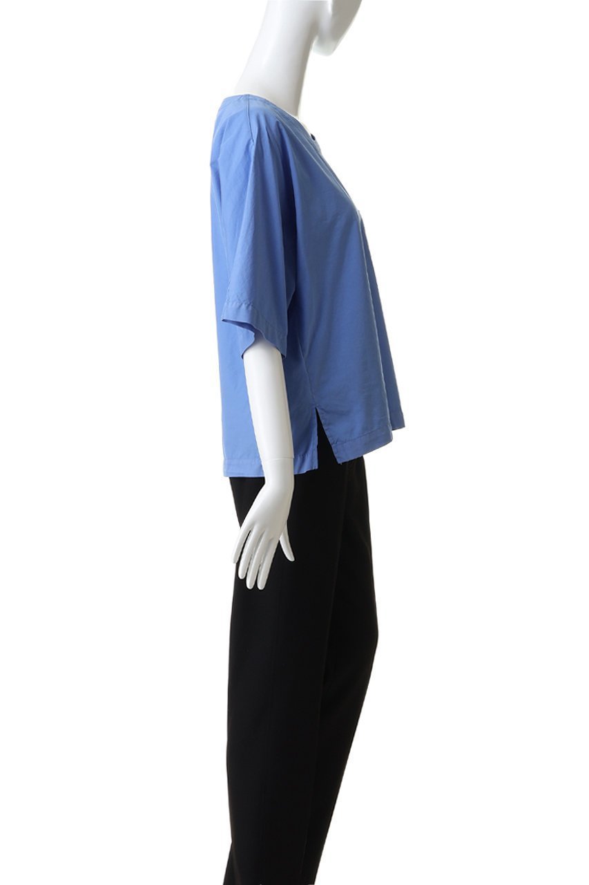 【エリオポール/heliopole】の【BARENA】TOP OLIVER ブラウス 人気、トレンドファッション・服の通販 founy(ファニー) 　ファッション　Fashion　レディースファッション　Fashion for Women　トップス・カットソー　Cut & Sew Tops　シャツ・ブラウス・オフィスカジュアル　Elegant Blouses & Button-Ups　ショート　Short, Short Length　シンプル　Simple, Minimal　スリット　Slit, Slit Detail　スリーブ　Sleeve, Long Sleeve / Short Sleeve　バランス　Balance, Style Balance　other-3|ID: prp329100004822654 ipo3291000000035062675