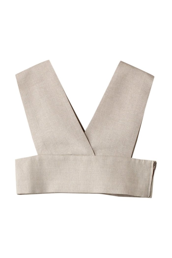 【ミディウミソリッド/MIDIUMISOLID】のv neck bustier ビスチェ インテリア・キッズ・メンズ・レディースファッション・服の通販 founy(ファニー) https://founy.com/ ファッション Fashion レディースファッション Fashion for Women トップス・カットソー Cut & Sew Tops キャミソール&ノースリーブ Camisoles & Sleeveless Tops シャツ・ブラウス・オフィスカジュアル Elegant Blouses & Button-Ups ビスチェ Bustiers & Corset Tops / Layered Bustier Style おすすめ Recommended / Our Picks シンプル Simple, Minimal セットアップ Set-Up, Coordinated Outfit ノースリーブ Sleeveless, No-Sleeve ビスチェ Bustier, Corset Top リネン Linen, Linen Fabric |ID: prp329100004822683 ipo3291000000035063004