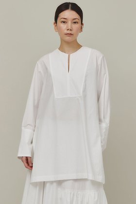 【カレンソロジー/Curensology】 タイプライタークルーブラウス人気、トレンドファッション・服の通販 founy(ファニー) ファッション Fashion レディースファッション Fashion for Women トップス・カットソー Cut & Sew Tops シャツ・ブラウス・オフィスカジュアル Elegant Blouses & Button-Ups なめらか Smooth, Silky Texture シンプル Simple, Minimal スリーブ Sleeve, Long Sleeve / Short Sleeve セットアップ Set-Up, Coordinated Outfit タイプライター Typewriter Fabric, Crisp Cotton チュニック Tunic, Long Top バランス Balance, Style Balance ボトム Bottoms, Lower Wear ロング Long, Long-Length 再入荷 Restock / Back in Stock |ID:prp329100004822692