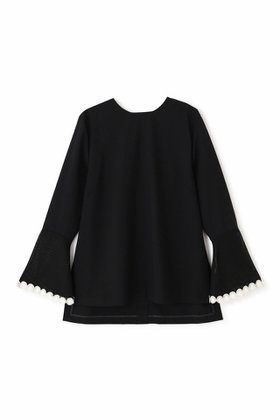 【アドーア/ADORE】 レノクロスラッフルブラウス人気、トレンドファッション・服の通販 founy(ファニー) ファッション Fashion レディースファッション Fashion for Women トップス・カットソー Cut & Sew Tops シャツ・ブラウス・オフィスカジュアル Elegant Blouses & Button-Ups シンプル Simple, Minimal スリーブ Sleeve, Long Sleeve / Short Sleeve フェミニン Feminine, Girly マニッシュ Mannish, Boyish レース Lace, Lace Fabric ロング Long, Long-Length |ID:prp329100004822747