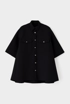 【ル フィル/LE PHIL】のドライタッチボンディングシャツ 人気、トレンドファッション・服の通販 founy(ファニー) ファッション Fashion レディースファッション Fashion for Women トップス・カットソー Cut & Sew Tops シャツ・ブラウス・オフィスカジュアル Elegant Blouses & Button-Ups インナー Innerwear コンパクト Compact, Small Size ショート Short, Short Length スリーブ Sleeve, Long Sleeve / Short Sleeve ツイル Twist, Twisted Detail ハーフ Half, Half-Length バランス Balance, Style Balance ボンディング Bonding, Bonded Fabric エレガント 上品 Elegant 羽織 Haori, Light Jacket thumbnail ブラック|ID: prp329100004822751 ipo3291000000035063913