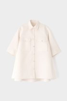 【ル フィル/LE PHIL】のドライタッチボンディングシャツ 人気、トレンドファッション・服の通販 founy(ファニー) ファッション Fashion レディースファッション Fashion for Women トップス・カットソー Cut & Sew Tops シャツ・ブラウス・オフィスカジュアル Elegant Blouses & Button-Ups インナー Innerwear コンパクト Compact, Small Size ショート Short, Short Length スリーブ Sleeve, Long Sleeve / Short Sleeve ツイル Twist, Twisted Detail ハーフ Half, Half-Length バランス Balance, Style Balance ボンディング Bonding, Bonded Fabric エレガント 上品 Elegant 羽織 Haori, Light Jacket thumbnail ホワイト|ID: prp329100004822751 ipo3291000000035063918