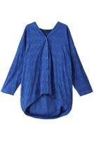 【ミズイロ インド/mizuiro ind】のjacquard V neck cocoon shirt シャツ 人気、トレンドファッション・服の通販 founy(ファニー) ファッション Fashion レディースファッション Fashion for Women トップス・カットソー Cut & Sew Tops シャツ・ブラウス・オフィスカジュアル Elegant Blouses & Button-Ups おすすめ Recommended / Our Picks ギャザー Gathered, Ruffled シアー Sheer, See-Through ジャカード／ジャガード Jacquard, Woven Pattern スリーブ Sleeve, Long Sleeve / Short Sleeve セットアップ Set-Up, Coordinated Outfit ロング Long, Long-Length |ID:prp329100004822753