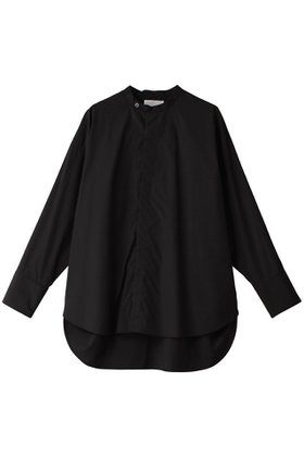 【ミディウミソリッド/MIDIUMISOLID】のband collar shirt シャツ 人気、トレンドファッション・服の通販 founy(ファニー) ファッション Fashion レディースファッション Fashion for Women トップス・カットソー Cut & Sew Tops シャツ・ブラウス・オフィスカジュアル Elegant Blouses & Button-Ups スタイリッシュ Stylish, Fashionable ストライプ Stripe, Striped Pattern スリーブ Sleeve, Long Sleeve / Short Sleeve ロング Long, Long-Length エレガント 上品 Elegant |ID:prp329100004822762