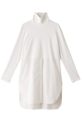 【ル フィル/LE PHIL】 SOLOTEXブロードコンビブラウス人気、トレンドファッション・服の通販 founy(ファニー) ファッション Fashion レディースファッション Fashion for Women トップス・カットソー Cut & Sew Tops シャツ・ブラウス・オフィスカジュアル Elegant Blouses & Button-Ups コンビ Combo, Combination Style ストレッチ Stretch, Stretchy Fabric スリット Slit, Slit Detail スリーブ Sleeve, Long Sleeve / Short Sleeve フロント Front, Front Design ロング Long, Long-Length |ID:prp329100004822765