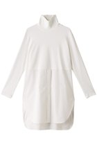 【ル フィル/LE PHIL】のSOLOTEXブロードコンビブラウス 人気、トレンドファッション・服の通販 founy(ファニー) ファッション Fashion レディースファッション Fashion for Women トップス・カットソー Cut & Sew Tops シャツ・ブラウス・オフィスカジュアル Elegant Blouses & Button-Ups コンビ Combo, Combination Style ストレッチ Stretch, Stretchy Fabric スリット Slit, Slit Detail スリーブ Sleeve, Long Sleeve / Short Sleeve フロント Front, Front Design ロング Long, Long-Length thumbnail ホワイト|ID: prp329100004822765 ipo3291000000035064190