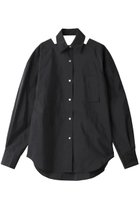 【メゾンスペシャル/MAISON SPECIAL】のクラッシュシルキーオーバーシャツ BLK(ブラック)|ID: prp329100004822766 ipo3291000000035064229