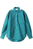 【メゾンスペシャル/MAISON SPECIAL】のクラッシュシルキーオーバーシャツ BLU(ブルー)|ID: prp329100004822766 ipo3291000000035333481