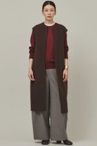 【カレンソロジー/Curensology】のマンテコリバーロングベスト 人気、トレンドファッション・服の通販 founy(ファニー) ファッション Fashion レディースファッション Fashion for Women アウター Coat / Outerwear Collection レディースジャケット・軽アウター Jackets カットソー Cut and Sewn Top ジャケット Jacket, Outerwear スタイリッシュ Stylish, Fashionable ベスト Vest, Waistcoat ボトム Bottoms, Lower Wear ロング Long, Long-Length ワイド Wide, Wide Fit エレガント 上品 Elegant 人気 Popular, Best Seller 再入荷 Restock / Back in Stock 別注 Limited Edition, Custom Order thumbnail ブラウン|ID: prp329100004822809 ipo3291000000035065220