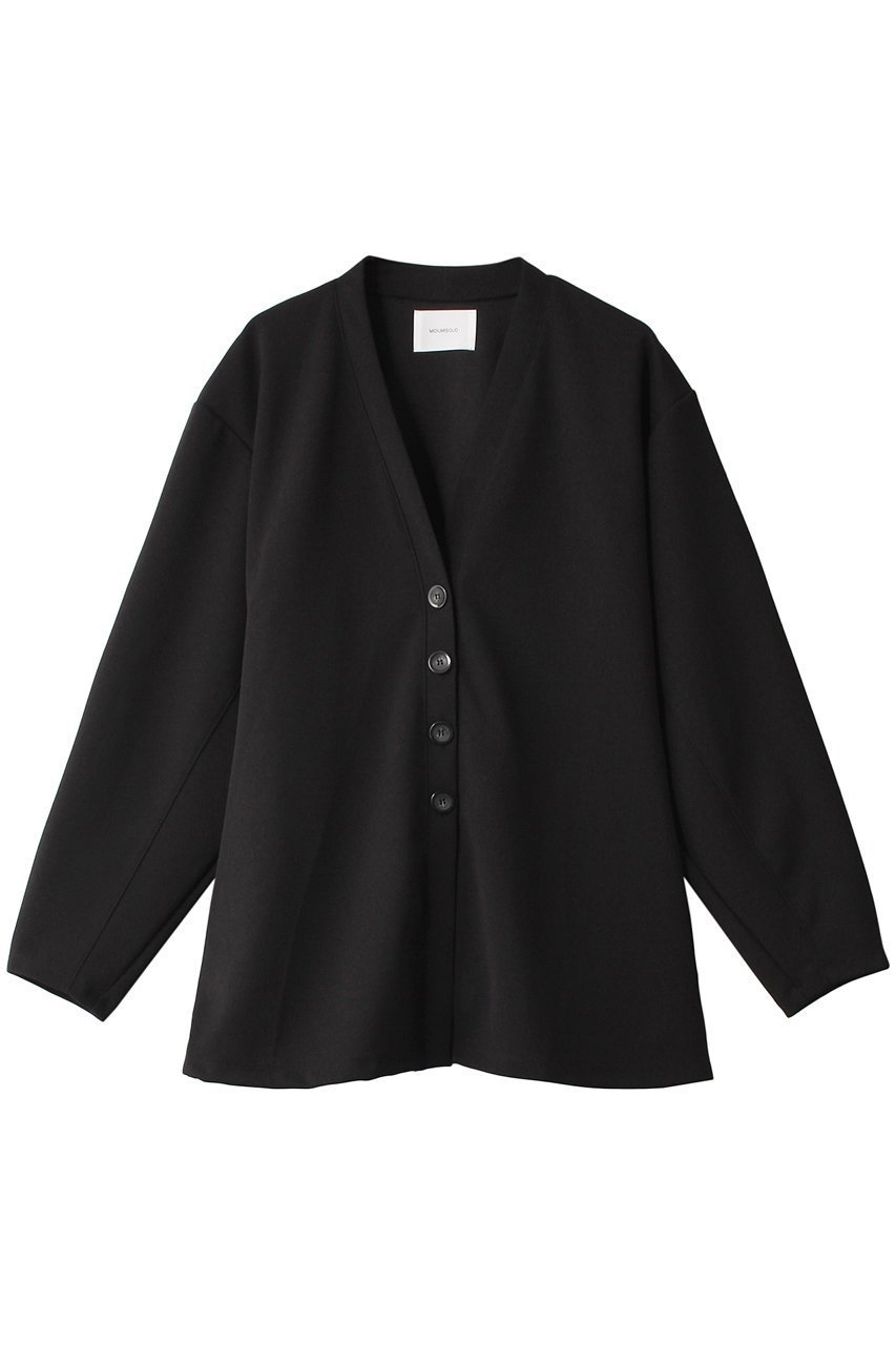 【ミディウミソリッド/MIDIUMISOLID】のshape design CD カーディガン インテリア・キッズ・メンズ・レディースファッション・服の通販 founy(ファニー) ファッション Fashion レディースファッション Fashion for Women トップス・カットソー Cut & Sew Tops ニット Knit Tops & Sweaters カーディガン・羽織り Layered Style Cardigans カーディガン Cardigan, Knitwear シェイプ Shape, Slim Fit スリット Slit, Slit Detail フレア Flare, Flared ペプラム Peplum, Flared Hem エレガント 上品 Elegant black|ID: prp329100004822856 ipo3291000000035066367