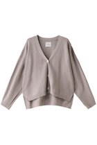 【ミディウミソリッド/MIDIUMISOLID】のslit sleeve knit CD カーディガン beige|ID: prp329100004822859 ipo3291000000035066384