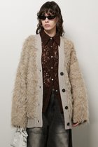 【プランク プロジェクト/PRANK PROJECT】のロングシャギーカーデ/Long Shaggy Cardigan BGE(ベージュ)|ID: prp329100004822878 ipo3291000000035066937