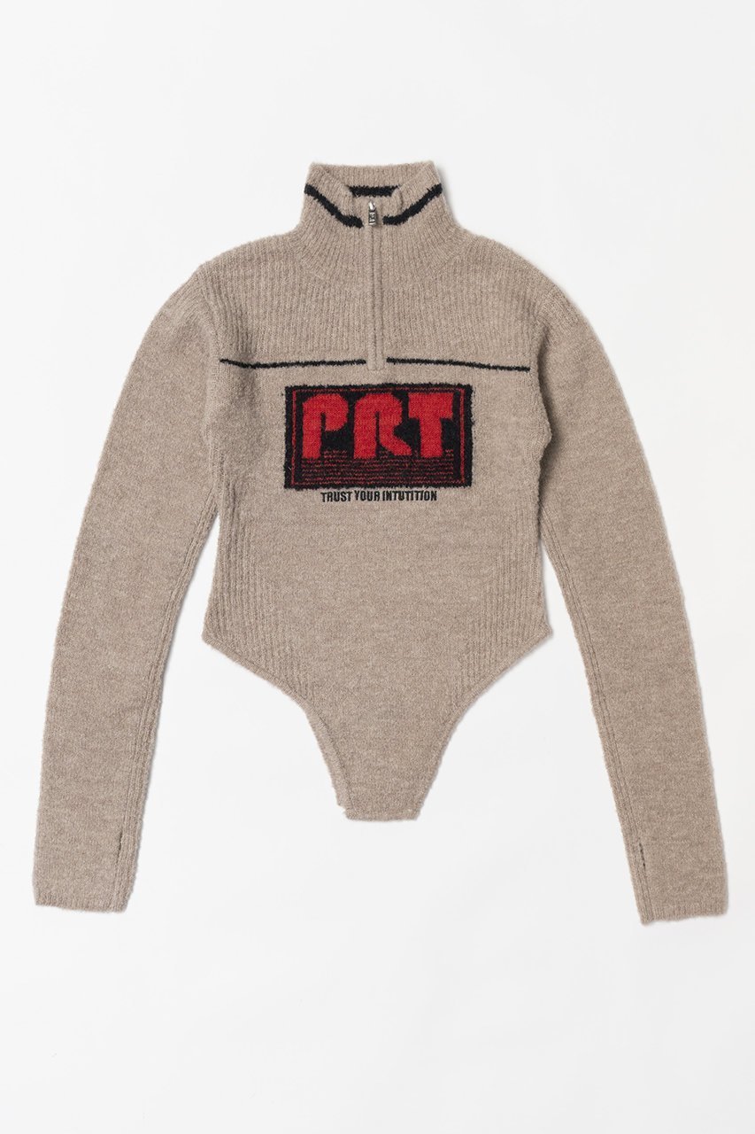 【プランク プロジェクト/PRANK PROJECT】のラインリブハイネックニット/Line Rib High Neck Knit インテリア・キッズ・メンズ・レディースファッション・服の通販 founy(ファニー) ファッション Fashion レディースファッション Fashion for Women トップス・カットソー Cut & Sew Tops ニット Knit Tops & Sweaters カジュアルプルオーバー・ニットトップス Pullovers & Knit Tops / Casual Pullovers おすすめ Recommended / Our Picks ショーツ Shorts, Short Pants ジャケット Jacket, Outerwear ストレート Straight, Straight Cut スポーティ Sporty, Casual Athletic スーツ Suit, Formalwear ボトム Bottoms, Lower Wear ループ Loop, Loop Knit BGE(ベージュ)|ID: prp329100004822892 ipo3291000000035067152