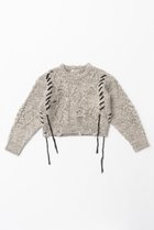 【プランク プロジェクト/PRANK PROJECT】のヴィンテージケーブルショートニット/Vintage Cable Short Knit IVR(アイボリー)|ID: prp329100004822895 ipo3291000000035333812